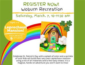 Leprechaun Mansion flyer 