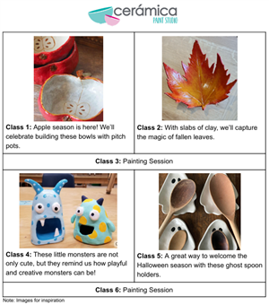 Clay Fall 2026 Ages 5-7